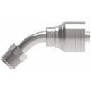Z SERIES - 1/4 INCH HOSE X 5/16 INCH INVERTED MALE 45 ELBOW SWIVEL