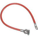 24 INCH 2 AWG BATTERY CABLE WITH TOP POST STRAIGHT X 7/16 EYELET CONNECTIONS