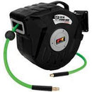 AUTO REWIND HOSE REEL WITH 50 FT. HYBRID AIR HOSE