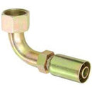VARI-CRIMP SERIES - 3/4 INCH HOSE, WITH 1-7/16 X 12 THREAD SIZE, ORF FEMALE 90 ELBOW SWIVEL