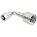 1/4 INCH HOSE X M10 METRIC L FEMALE ELBOW - 90 SWIVEL