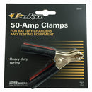 50 AMP INSULATED CHARGING CLAMPS - RED / BLACK CLAMPS ON BLISTER CARD - Quality Farm Supply