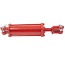 3 X 8 CROSS HYDRAULIC CYLINDER -  1-1/4" ROD   308DU-ASAE    SHAFT THREADED FOR MECHANICAL DEPTH STOP