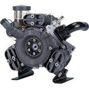 AR503 MEDIUM PRESSURE TRIPLE DIAPHRAGM PUMP - SP VERSION WITH FLANGE TO ATTACH GEARBOX OR SHAFT KIT