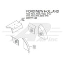 Ford/Holland 700 Series Lower Cab Kit - Blue for Ford/Holland, CK777-162 - Quality Farm Supply