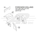 Ford/Holland 700 Series Lower Cab Kit - Blue for Ford/Holland, CK777-161 - Quality Farm Supply