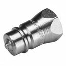 1/2" NPT ISO STANDARD MALE TIP WITH POPPET VALVE - WHITE BOX OF 10 - Quality Farm Supply