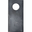 DISC MOWER DRUM KNIFE  FOR CASE IH / NEW HOLLAND  LEFT HAND - REPLACES 9847684 - 7° TWIST    6 PACK - Quality Farm Supply