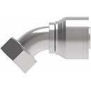 Z SERIES - 5/8 INCH HOSE X 5/8 INCH ORS FEMALE 45 ELBOW SWIVEL