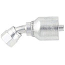 1/4 INCH HOSE X 9/16 JIC FEMALE ELBOW - 45 SWIVEL
