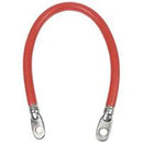 16 INCH 1 AWG BATTERY CABLE WITH 3/8 EYELET X 3/8 BENT EYELET CONNECTIONS