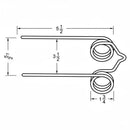 MOWER CONDITIONER TOOTH REPLACES JOHN DEERE E69519 - Quality Farm Supply