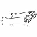 AgSmart Baler Tooth for Case IH ZA103012, Hesston, New Idea - Quality Farm Supply