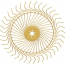 AgSmart Rake Wheel - Yellow, 55", Right, 7MM Tine - Quality Farm Supply