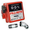 MECHANICAL FUEL METER - 3 WHEEL - 3/4" NPT  KIT INCLUDES FITTINGS