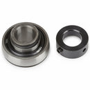INSERT BEARING WITH LOCK COLLAR - 2" BORE  -WIDE INNER RING - GREASABLE - Quality Farm Supply