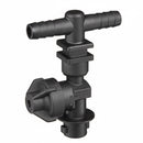 QUICKJET DOUBLE BARB NOZZLE BODY - 3/8" HOSE - HAS SIDE DIAPHRAGM - Quality Farm Supply
