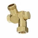 SINGLE  SWIVEL BODY - 1/4" FEMALE NPT  - BRASS - Quality Farm Supply