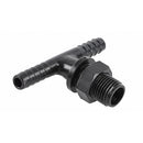 TEEJET DOUBLE HOSE BARB NOZZLE BODY - 3/8" HOSE - NYLON - Quality Farm Supply