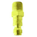 AIR COUPLER PLUG T-SERIES 1/4"MPT MILTON 2/CARD