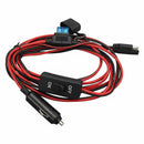 8 FT. WIRE SET WITH LIGHTER ADAPTER - Quality Farm Supply