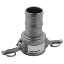 C SERIES 3" ALUMINUM FEMALE COUPLER X HOSE SHANK