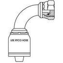 DKOS FEMALE 24 CONE 90 DEGREE BEND
