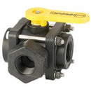 2" STANDARD PORT 3-WAY BOLTED BALL VALVE - SIDE LOAD PORT