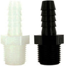 3/8 INCH X 1/4 INCH MNPT X HOSE BARB  POLY