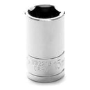 15MM X 6 POINT STANDARD IMPACT SOCKET - 1/2 INCH DRIVE