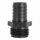 3/4 INCH X 1/2 INCH MNPT X HOSE BARB  POLY ELBOW - 90 - Quality Farm Supply