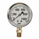 1000 PSI LIQUID FILLED  / STAINLESS GAUGE - 2-1/2" DIAMETER - Quality Farm Supply