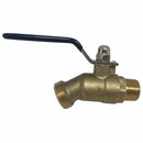 HOSE BIBB BALL VALVE-1/2"MPTX3/4"GHTM - Quality Farm Supply