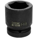 1-1/2 INCH X 6 POINT STANDARD IMPACT SOCKET - 1 INCH DRIVE