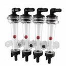 Wilger Isolated Flow Monitor Kit - 4 Column - 1/2" Hose Barb Elbow X 1/2" Hose Barb Inlet - Quality Farm Supply