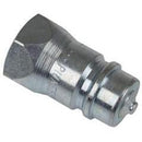 1/2" NPT ISO STANDARD MALE TIP WITH POPPET VALVE - RETAIL BOX OF 10