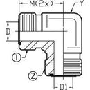 OFS X OFS 90 DEG; - OFS UNION ELBOW - STEEL