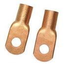 2-AWG COPPER BATTERY CABLE LUG WITH 3/8 INCH STUD - 2 PACK