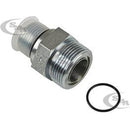 1 MALE OFS X 3/4 MALE O-RING BOSS - STRAIGHT THREAD CONNECTOR - STEEL