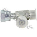 1/4 MALE OFS X 1/4 FEMALE OFS SWIVEL X 1/4 MALE OFS - SWIVEL NUT RUN TEE - STEEL