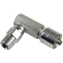 3/8 INCH HOSE X 1/2 NPT MALE ELBOW - 90 SWIVEL