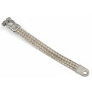 14 INCH 2 AWG BATTERY GROUND STRAP WITH TOP POST STRAIGHT X 7/16 EYELET CONNECTIONS - Quality Farm Supply