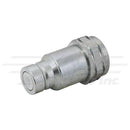 Male Flat Face 1/2" Hydraulic Coupler for John Deere KV14218, 68-5055 - Quality Farm Supply