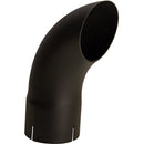 Universal Exhaust Stack Pipe - 3-15/16" x 11.14", Curved, Black - Quality Farm Supply