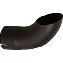 Universal Exhaust Stack Pipe - 3-15/16" x 11.14", Curved, Black - Quality Farm Supply