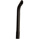 Universal Exhaust Stack Pipe - 1" x 12", Curved, Black - Quality Farm Supply
