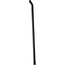 Universal Exhaust Stack Pipe - 1-1/2" x 48", Curved, Black - Quality Farm Supply