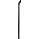 Universal Exhaust Stack Pipe - 1-7/8" x 48", Curved, Black - Quality Farm Supply