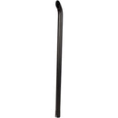 Universal Exhaust Stack Pipe - 2" x 48", Curved, Black - Quality Farm Supply