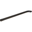 Universal Exhaust Stack Pipe - 2-3/8" x 48", Curved, Black - Quality Farm Supply